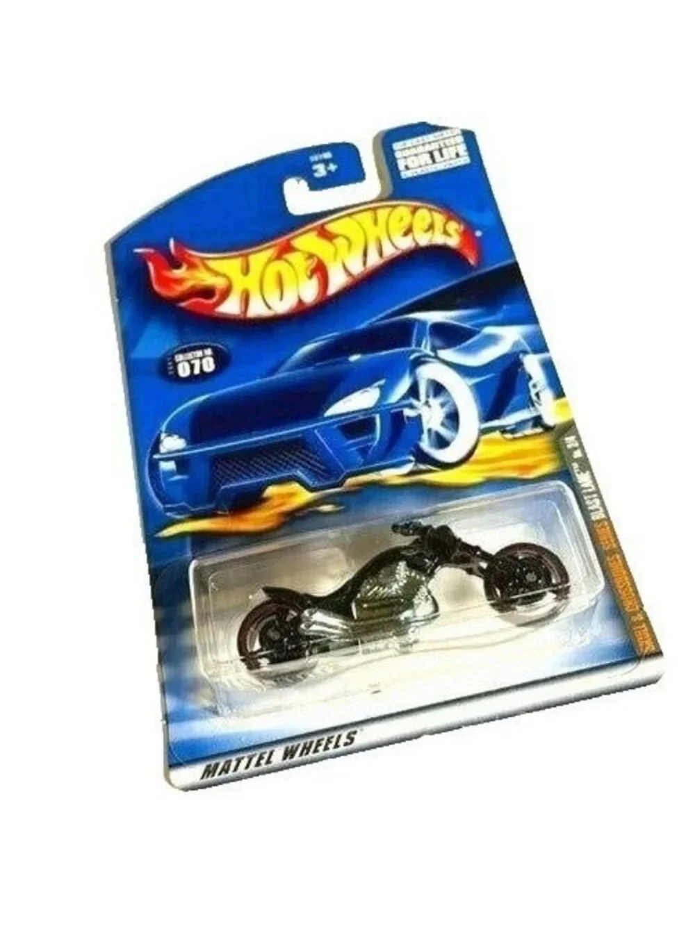 Vintage Die Cast Hot Wheels 2001 Skull Crossbone 070 Series Blast Lane No 2/4